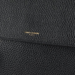 Saint Laurent Sac Moujik Black Top Handle