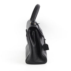 Saint Laurent Sac Moujik Black Top Handle