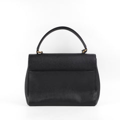 Saint Laurent Sac Moujik Black Top Handle