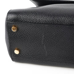 Saint Laurent Sac Moujik Black Top Handle