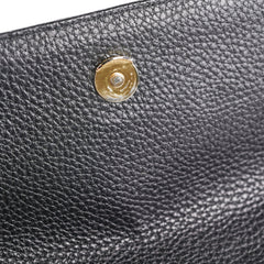 Saint Laurent Sac Moujik Black Top Handle