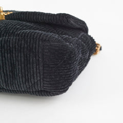 Chanel Corduroy Small 19 Black