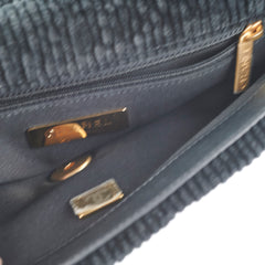 Chanel Corduroy Small 19 Black