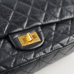 Chanel Reissue 227 Large Calfskin Black