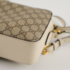 Gucci Horsebit Camera Cream Crossbody