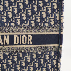 Christian Dior Book Tote Oblique Large