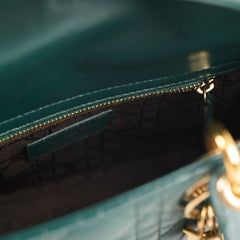 Christian Dior Lady Dior Small Emerald