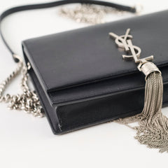 Saint Laurent Small Kate Tassel Black