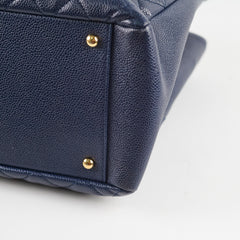 Chanel GST XL Navy Caviar