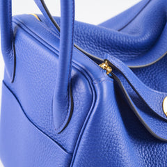 Hermes Lindy 26 Bleu Royale - U Stamp