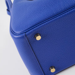 Hermes Lindy 26 Bleu Royale - U Stamp
