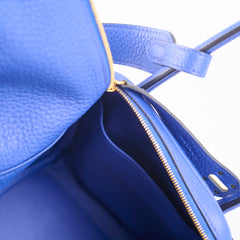 Hermes Lindy 26 Bleu Royale - U Stamp