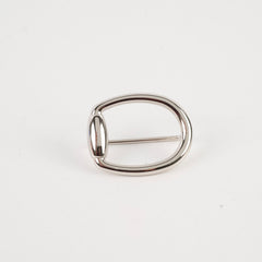 Hermes Palladium Mors Scarf Ring