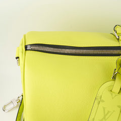 Louis Vuitton Keepall Bandouliere 50 Taigarama Neon Yellow