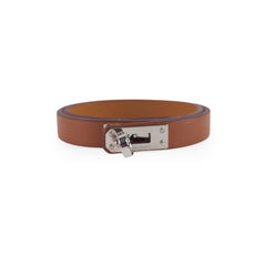Hermes Mini Kelly Double Tour Bracelet Gold - Y stamp