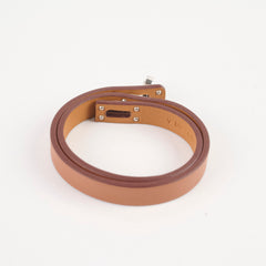 Hermes Mini Kelly Double Tour Bracelet Gold - Y stamp