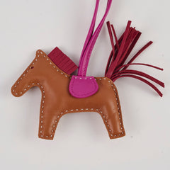 Hermes Rodeo PM Gold Ruby Rose Pourpre
