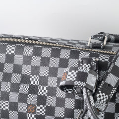 Louis Vuitton Keepall Bandouliere 50 Distortied Damier Virgil Abloh
