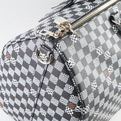 Louis Vuitton Keepall Bandouliere 50 Distortied Damier Virgil Abloh