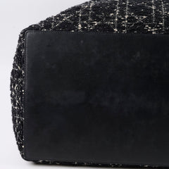 Dior Large TouJours Bag Black Tweed