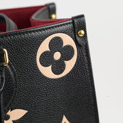 Louis Vuitton On The Go MM Empreinte Black