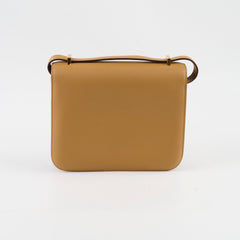 Hermes Constance 18 Mini Swift Biscuit