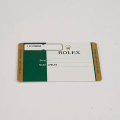 Rolex Oyster Perpetual 26mm Datejust Black Dial Watch
