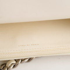 Chanel 19 White Wallet On Chain