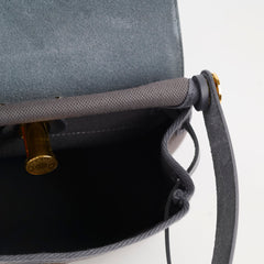 Hermes Herbag Mini 20 Ardoise (Grey) - K Stamp