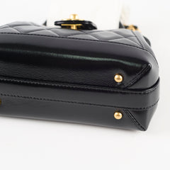 Chanel Black Quilted Lambskin Black