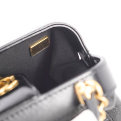 Chanel Black Quilted Lambskin Black