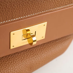 Hermes 2424 Gold GHW Size 35 Y Stamp