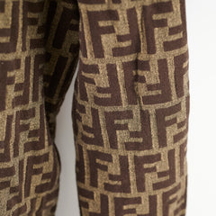 Fendi Zucca Knit Turtleneck Size 38