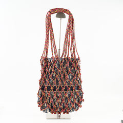 Dior Multicolour Macrame Bag