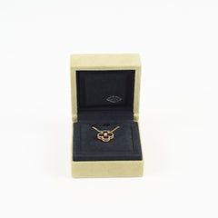 Van Cleef and Arpels Grey Mother of Pearl Holiday Necklace
