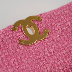 Chanel 19 Pink Tweed Small - Microchipped