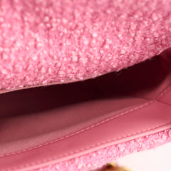 Chanel 19 Pink Tweed Small - Microchipped