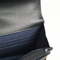 Chanel Wallet On Chain Top Handle Lambskin Black (microchip)