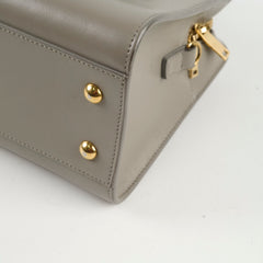 Saint Laurent YSL Baby Downtown Cabas Grey