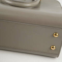 Saint Laurent YSL Baby Downtown Cabas Grey