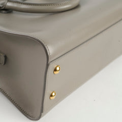 Saint Laurent YSL Baby Downtown Cabas Grey