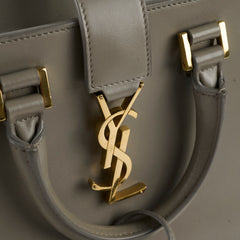Saint Laurent YSL Baby Downtown Cabas Grey
