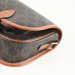 Celine Triomphe Medium Folco Crossbody Bag