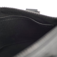 Louis Vuitton Keepall Bandoulière 25 Black Monogram Taurillon Leather