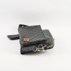 Louis Vuitton Trio Messenger Green/Navy Monogram