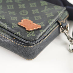 Louis Vuitton Trio Messenger Green/Navy Monogram