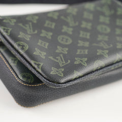 Louis Vuitton Trio Messenger Green/Navy Monogram