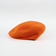 Hermes Flat Cap Orange Size S
