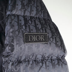 Dior Homme Oblique Puffer Down Jacket Black Size 44