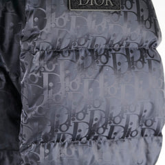 Dior Homme Oblique Puffer Down Jacket Black Size 44